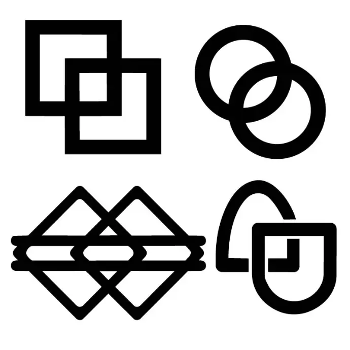 Logos der 4 Tanzarten